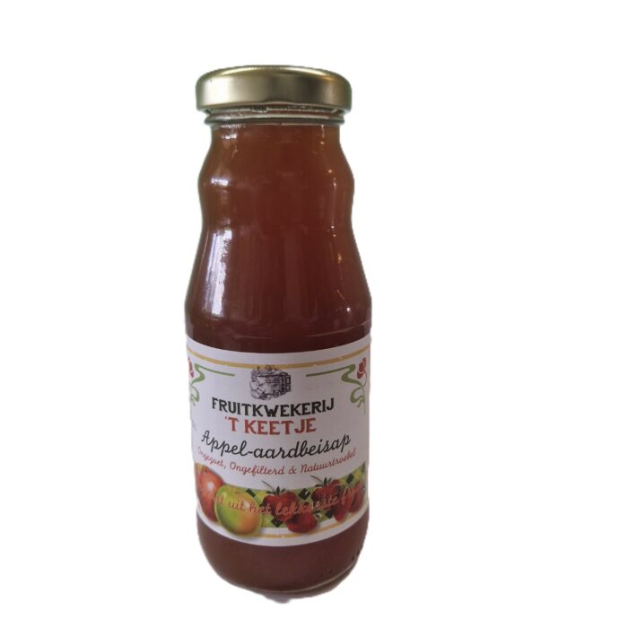Appel & aardbei sap